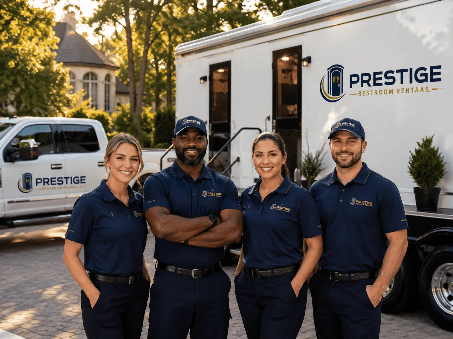 Trusted Luxury Portable Restrooms company in Charmco, WV
